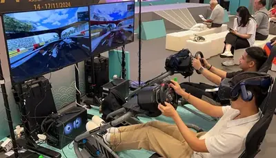 VR F1 Racing Simulator VR game