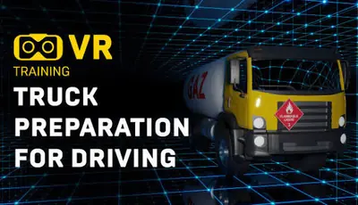 Truck Preparation for Driving VR Training VR game